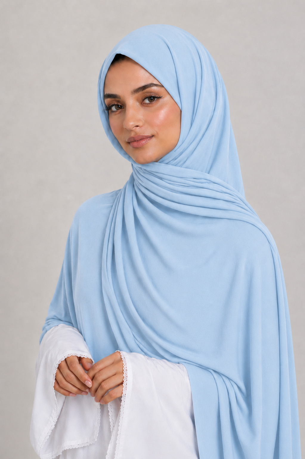 Jersey Hijab | Sky Blue