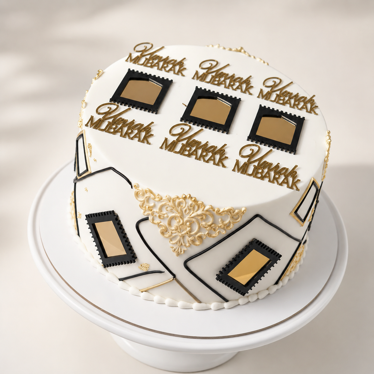 Umrah Mubarak Cake Toppers
