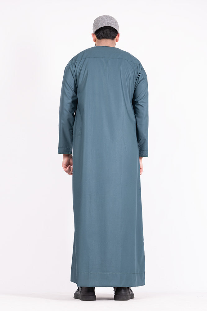 Teal Habeel Thobe