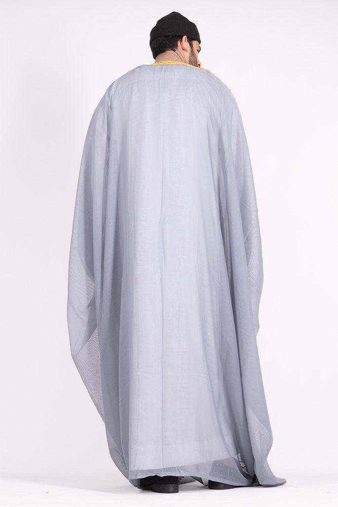 Light Grey Arab Bisht