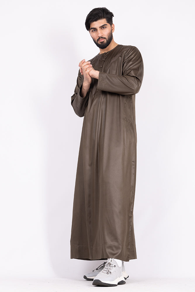 Pastel Brown Kids Omani