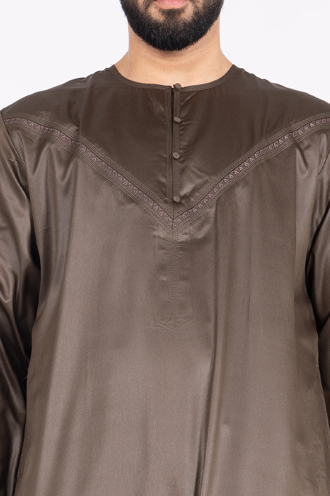 Pastel Brown Kids Omani
