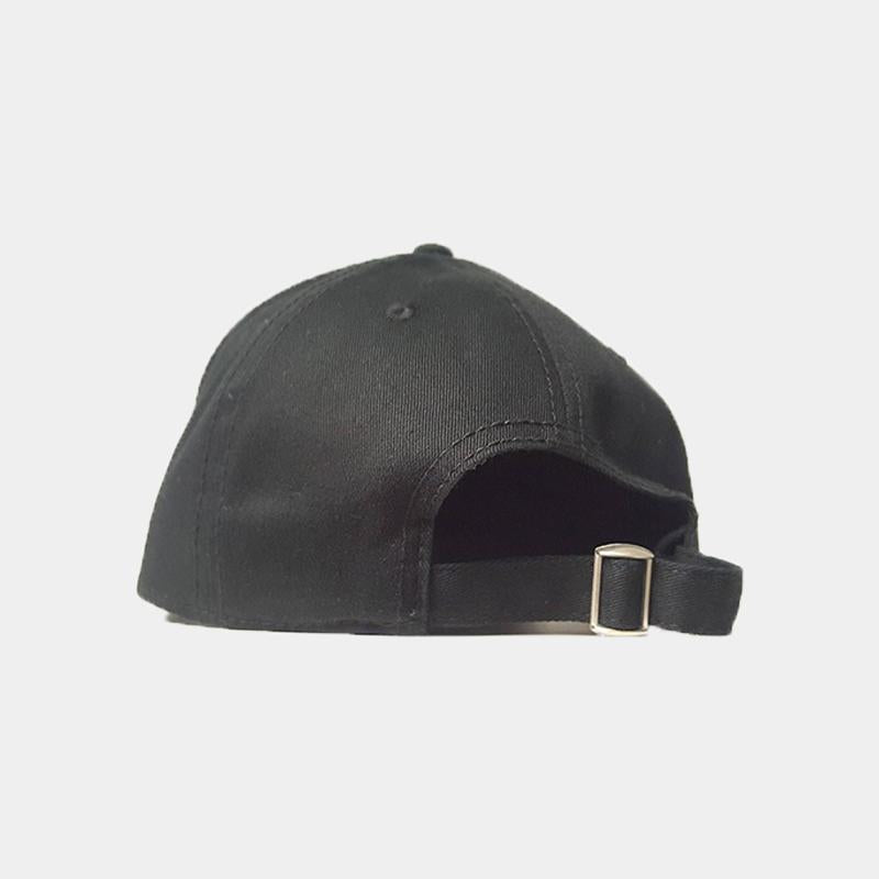 Triple Black Sabr/Patience Distressed Arabic Cap - jubbas.com