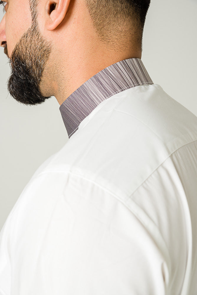 Faded Collar Mens Thobe - jubbas.com