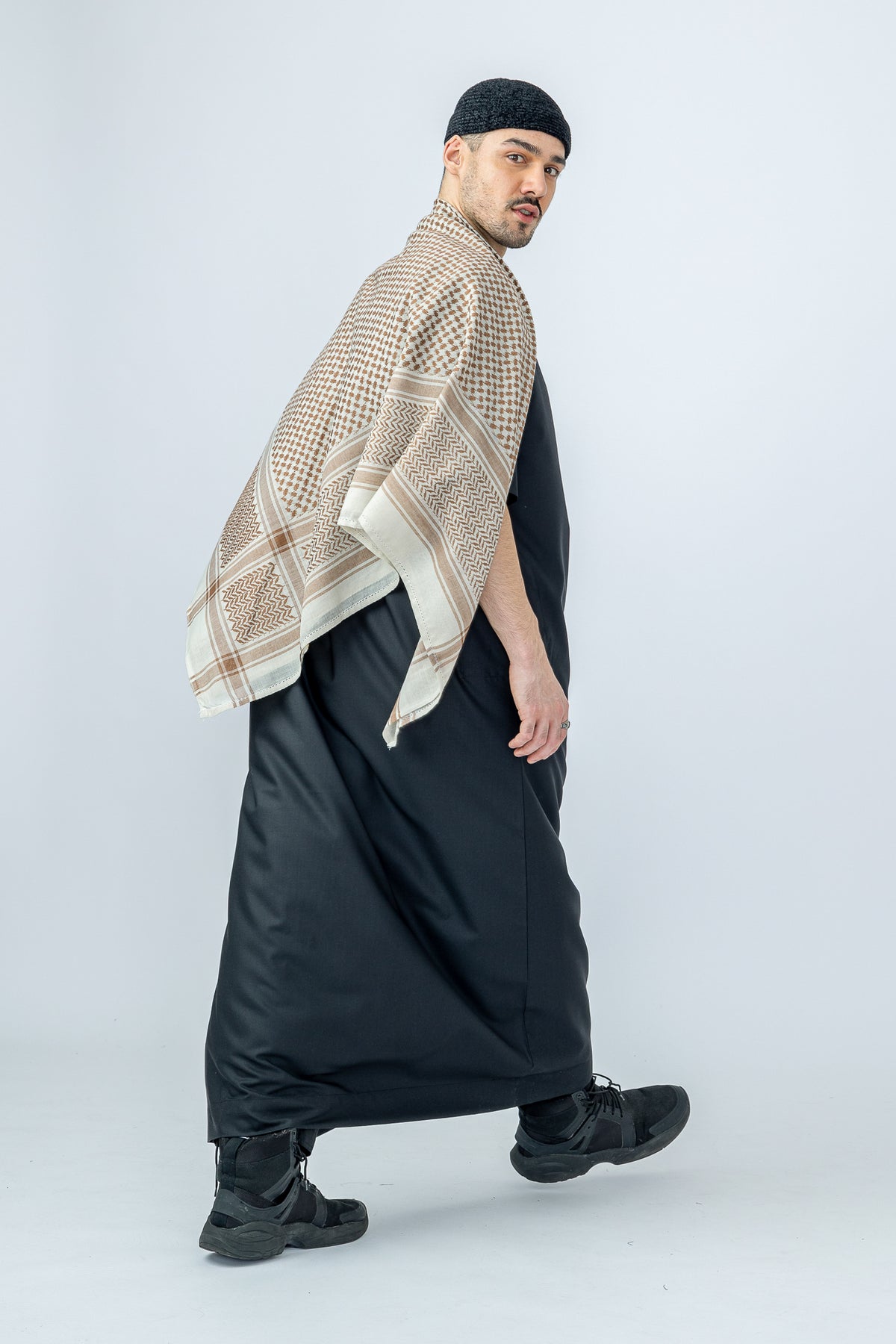 Black Half Sleeve Jubba