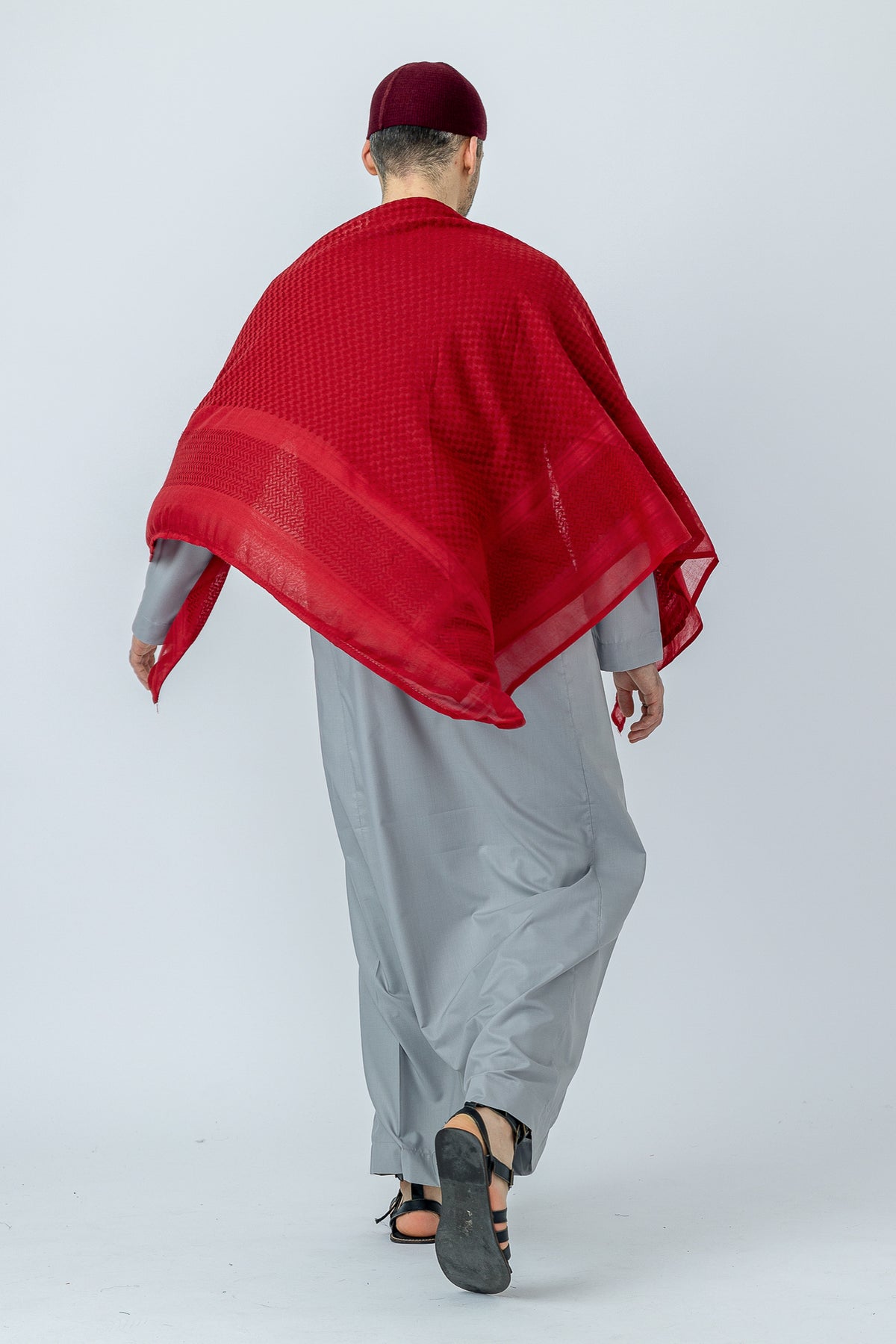 Heather Urban Hexagon Print Thobe