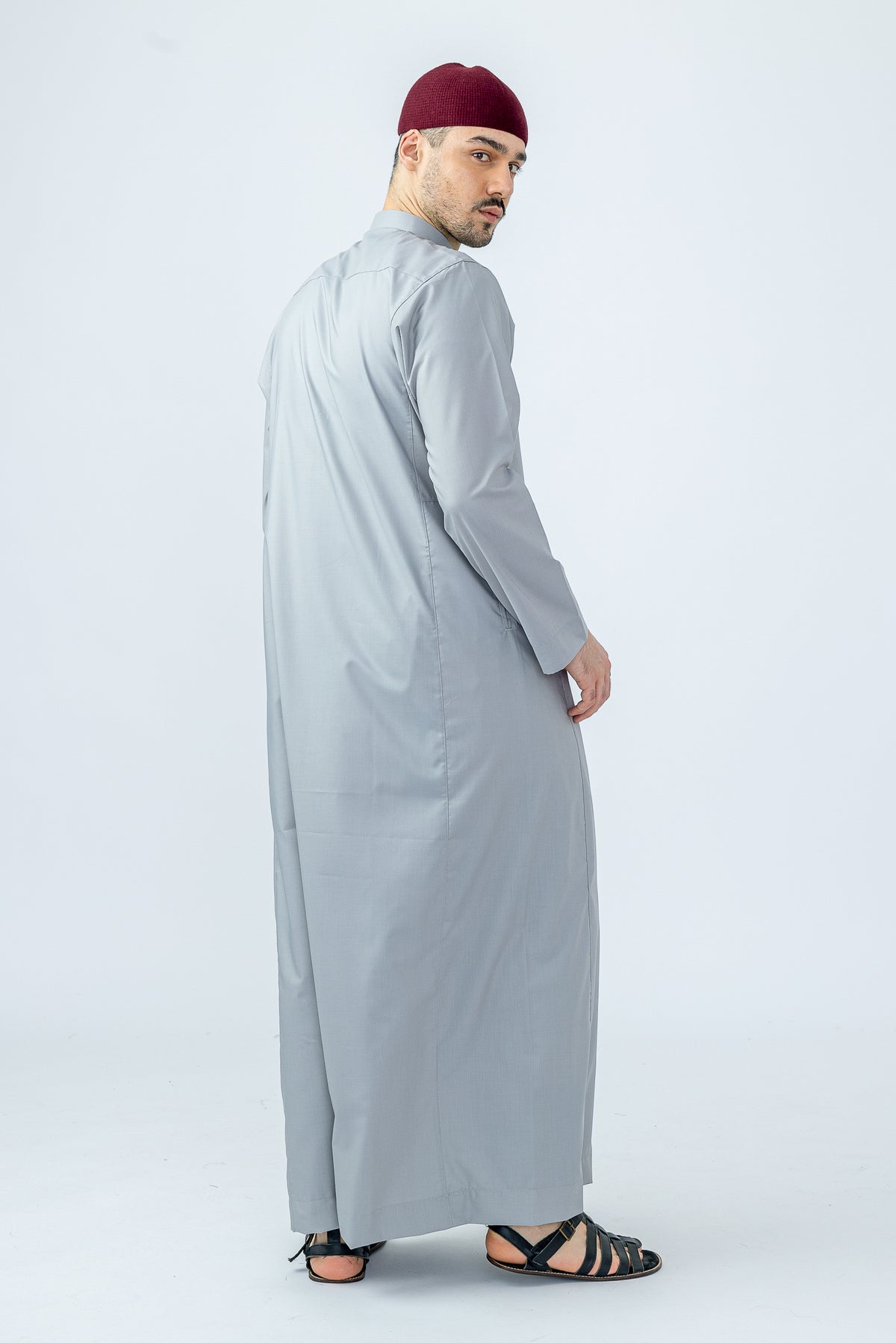 Heather Urban Hexagon Print Thobe