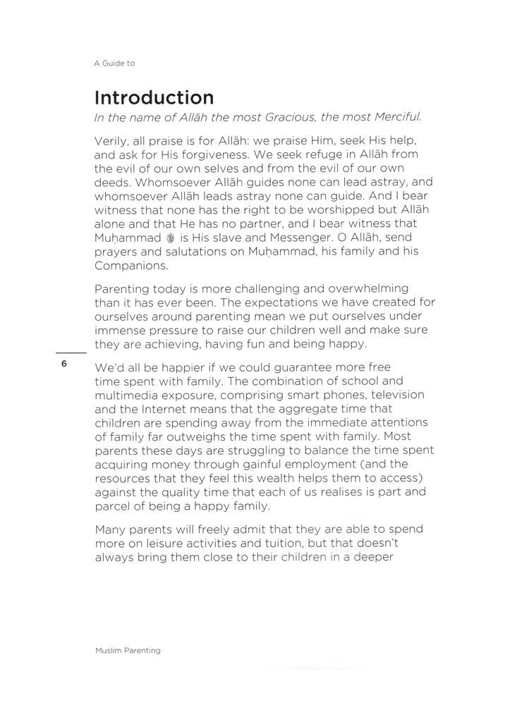 A Guide to Muslim Parenting