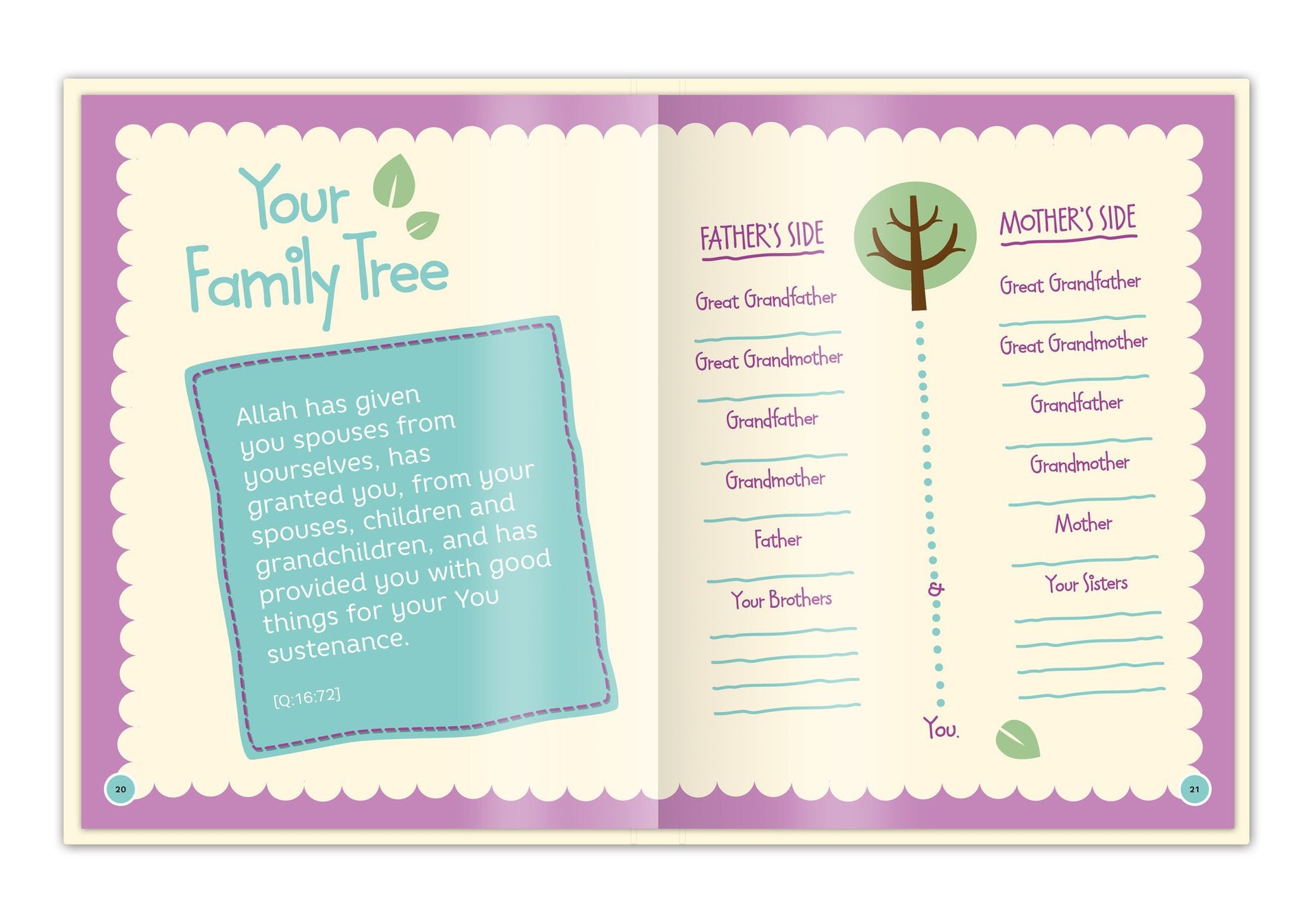 Muslim Baby Record Book - 4th EDITION - jubbas.com