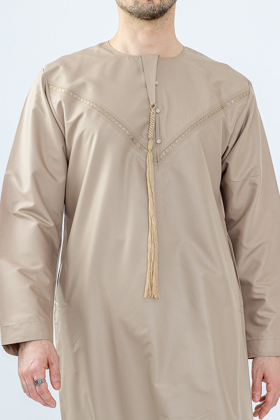 Beige Emirati Thobe