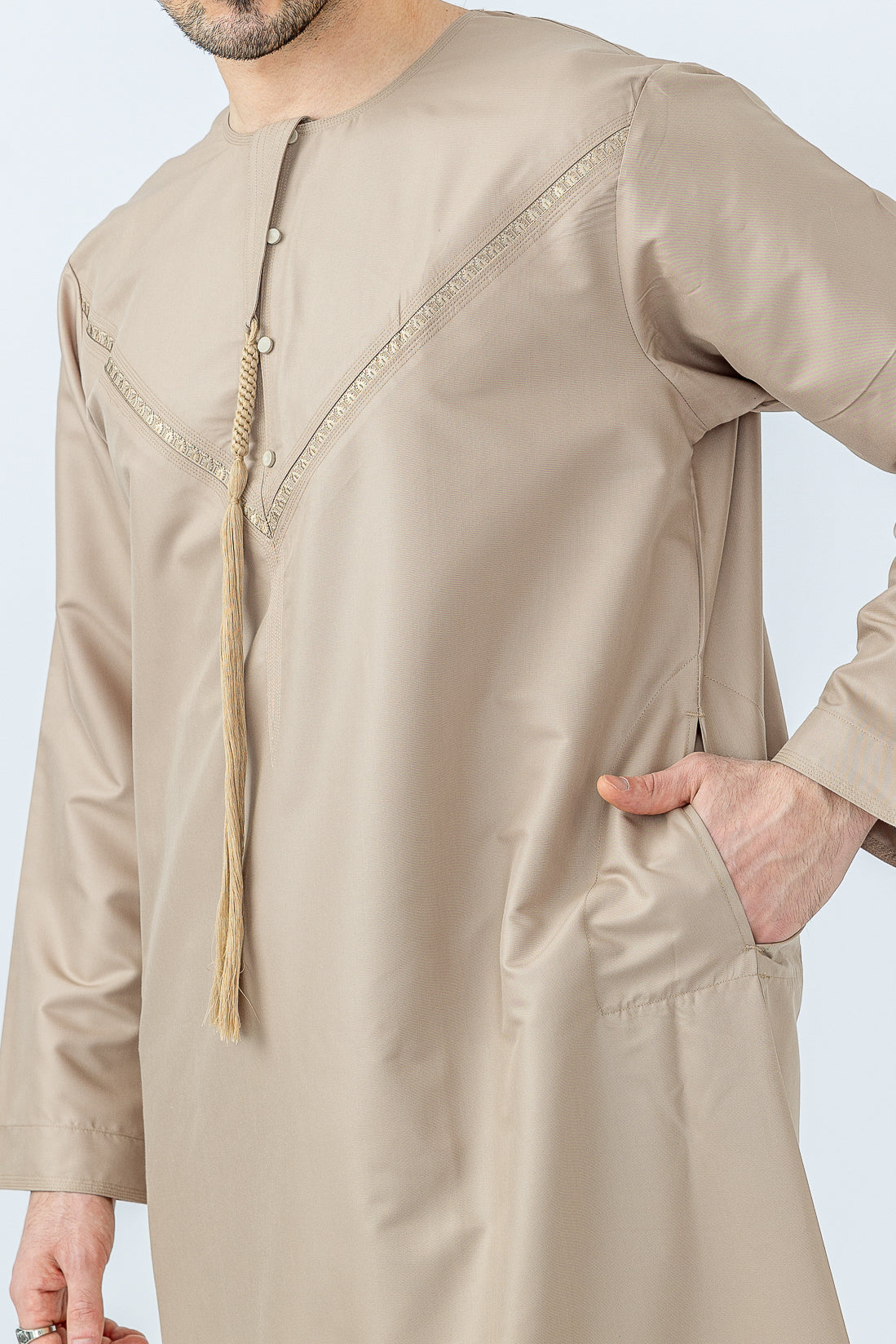 Beige Emirati Thobe