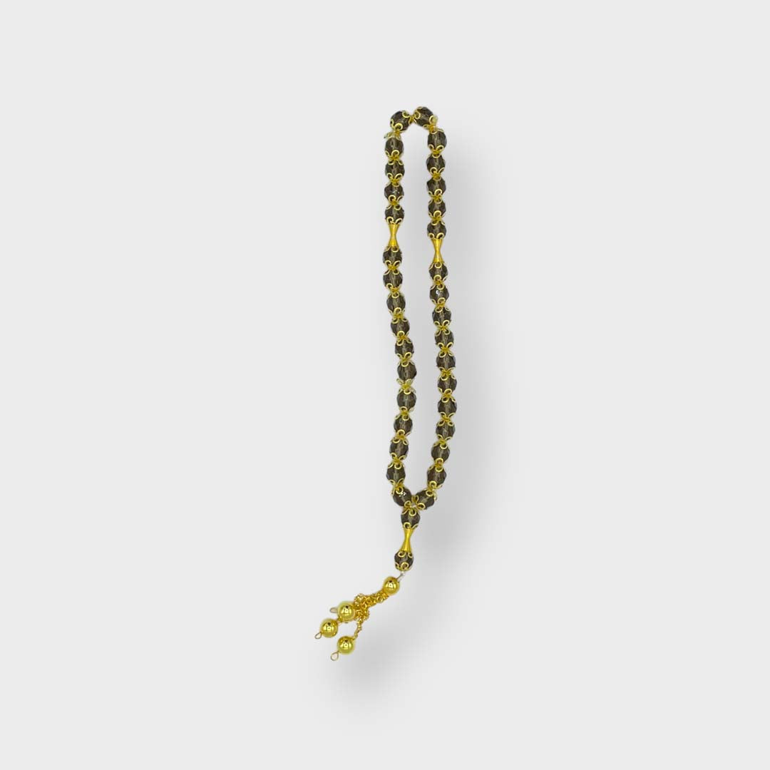Black|Gold 33 Beads