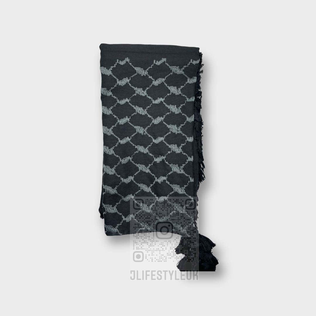 Arab Black|Grey Shemagh
