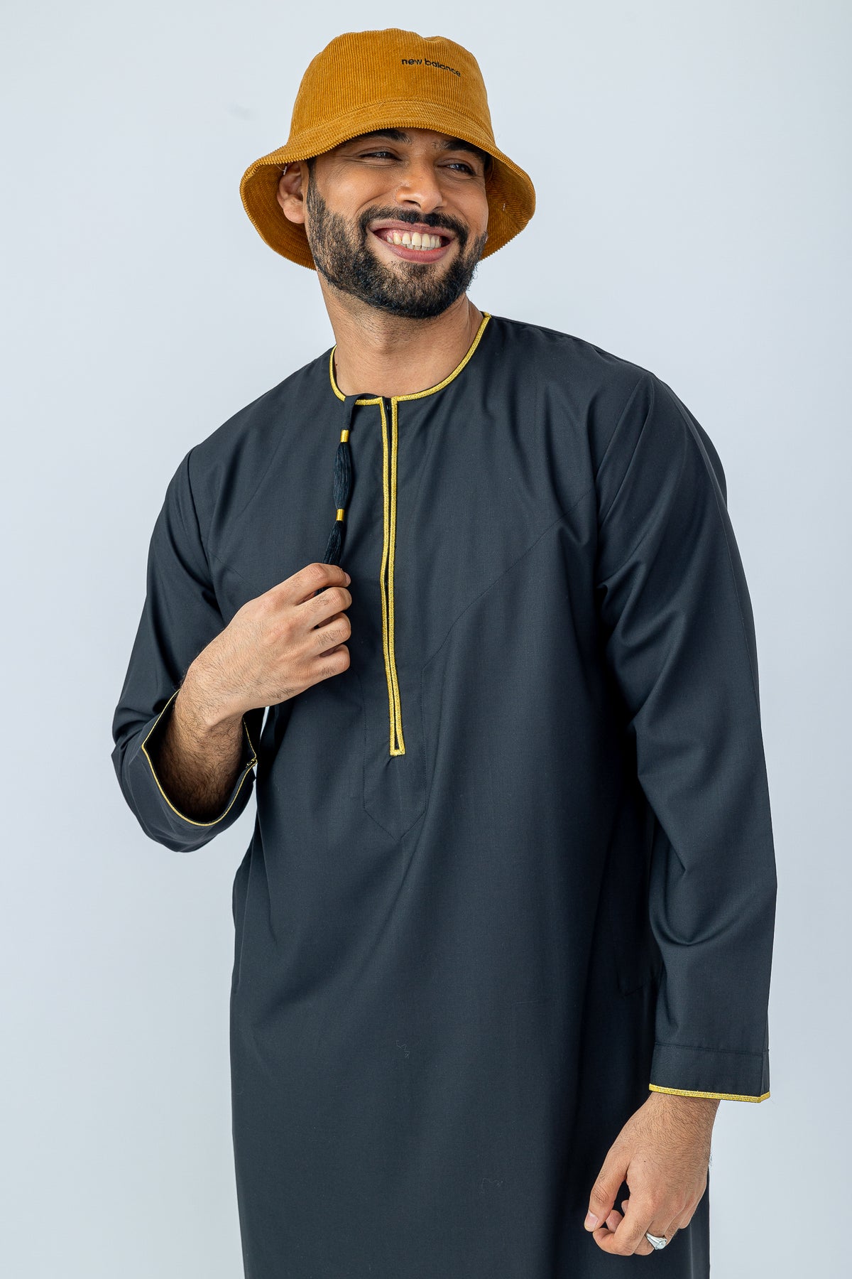 Black|Gold Habeel Thobe