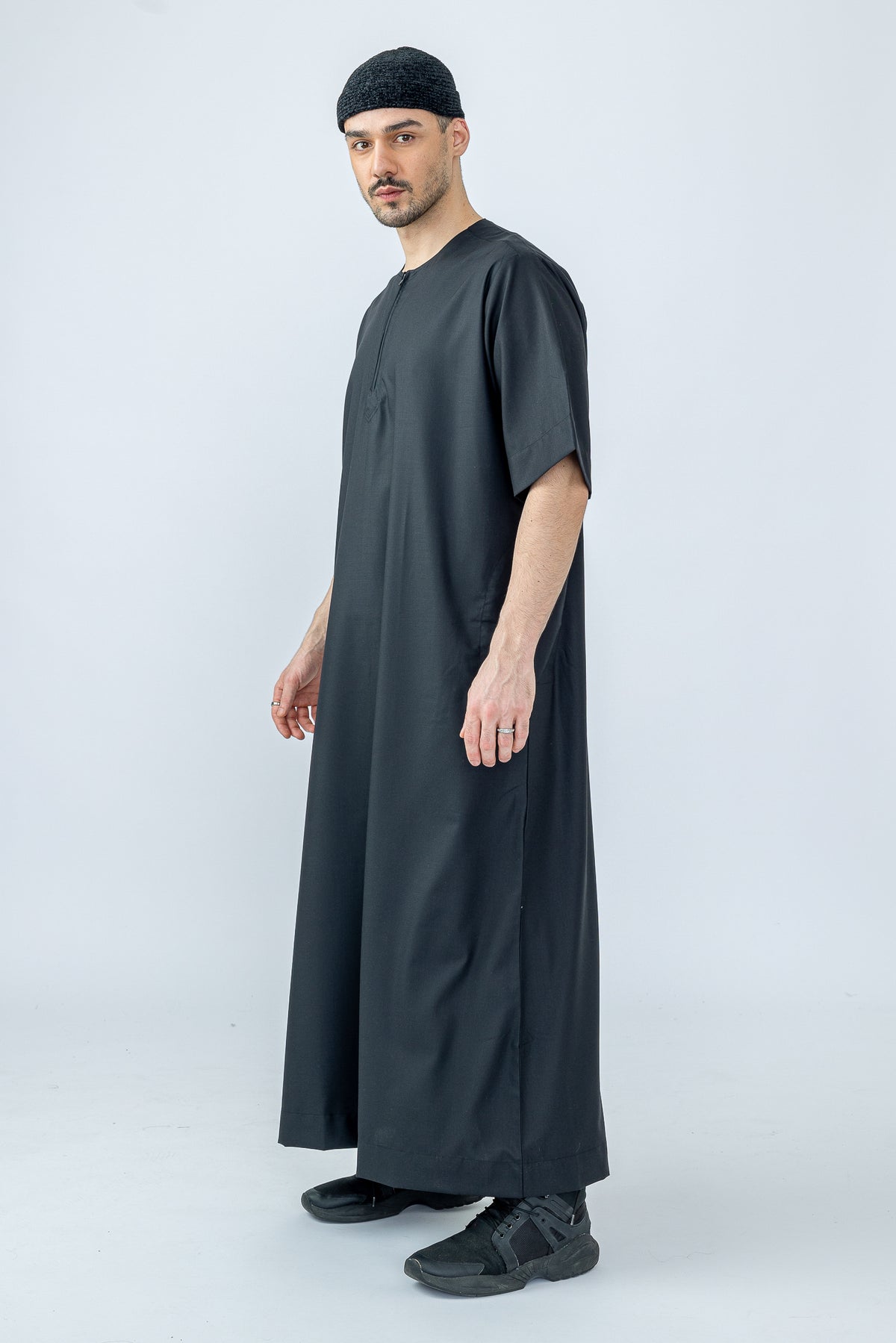 Black Half Sleeve Jubba