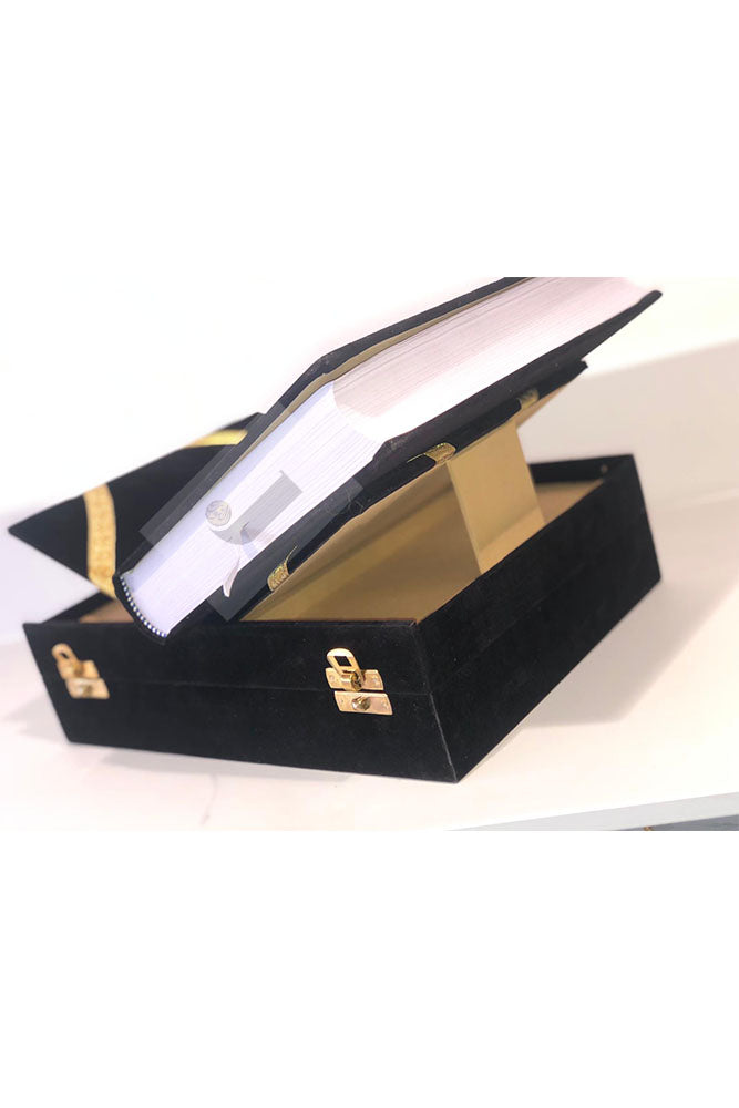 Quran In Velvet Coated Gift Box
