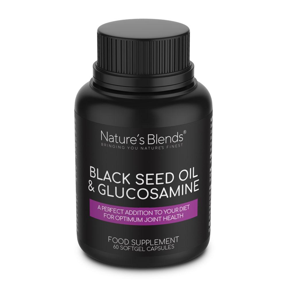 Black Seed Glucosamine Softgels - jubbascom