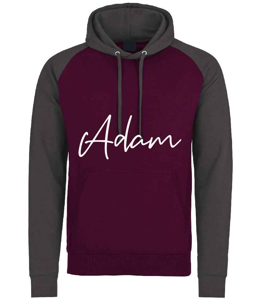 Baseball Charcoal Hoody