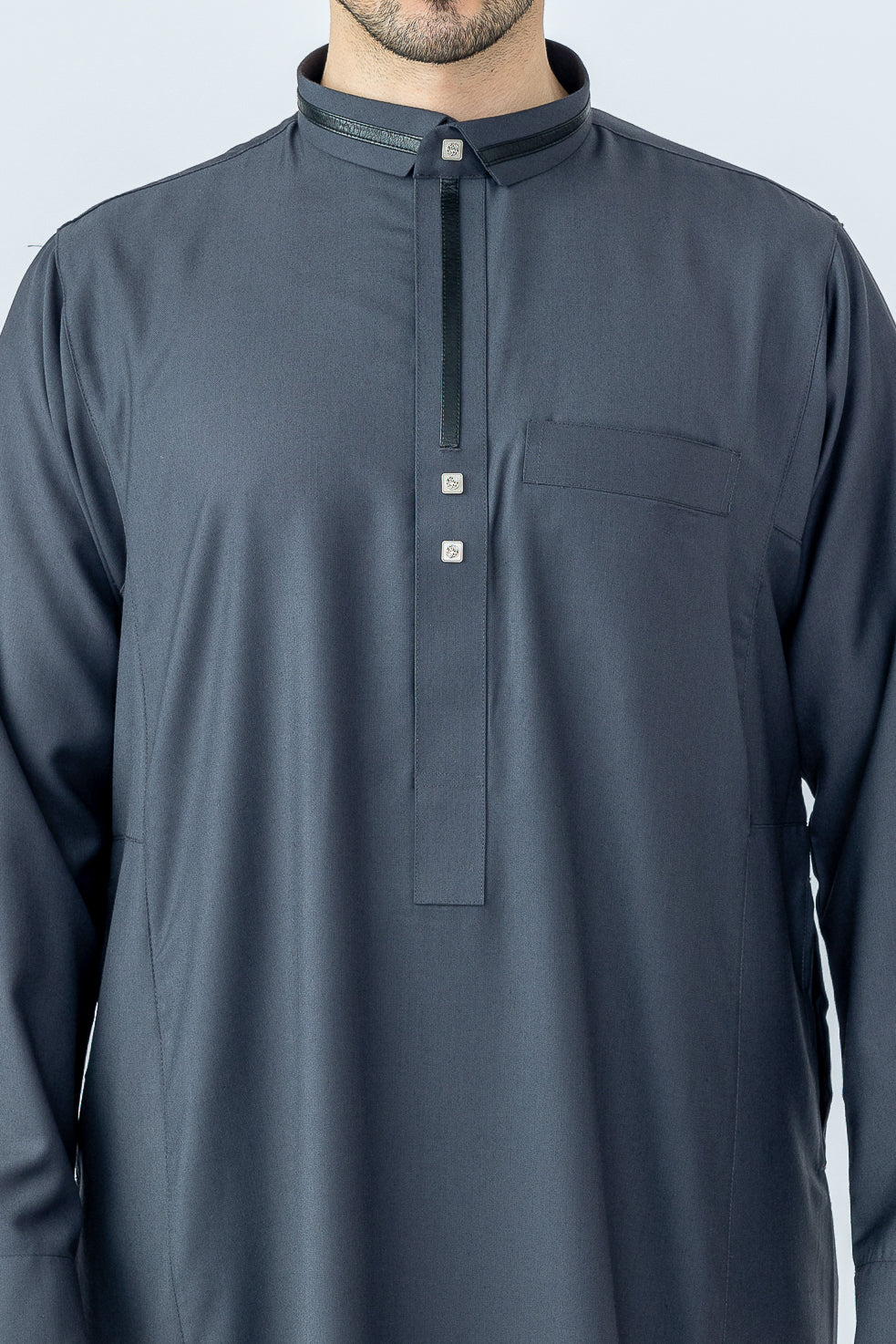 713 Charcoal Grey Thobe