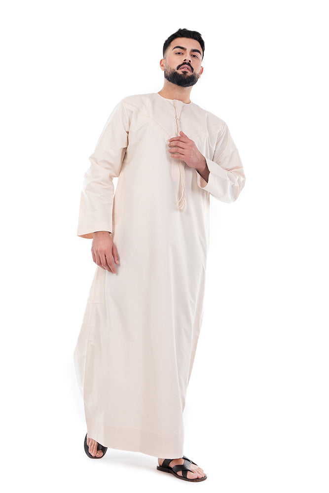 Cream Kids Emirati Thobe