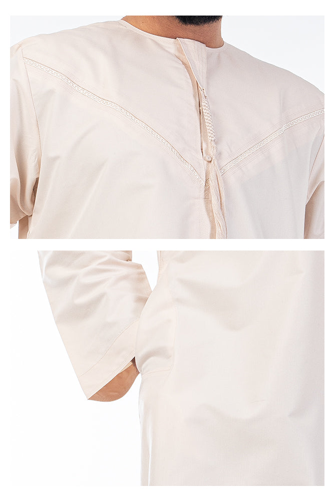 Cream Kids Emirati Thobe