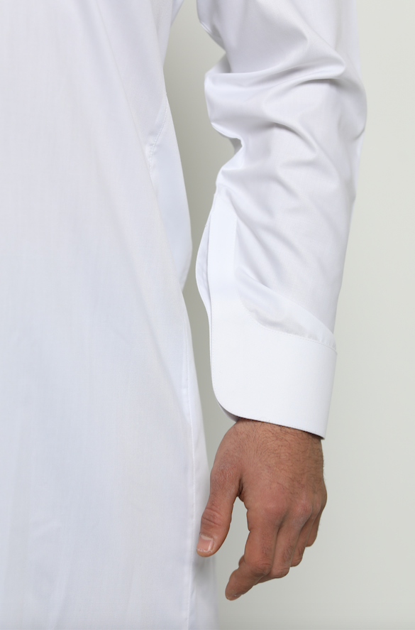 Round Collar Cuff Jubbah|Thobe - jubbascom