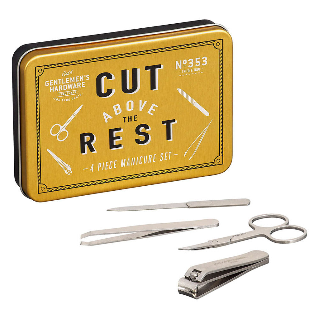 Manicure Set In Tin - jubbas.com