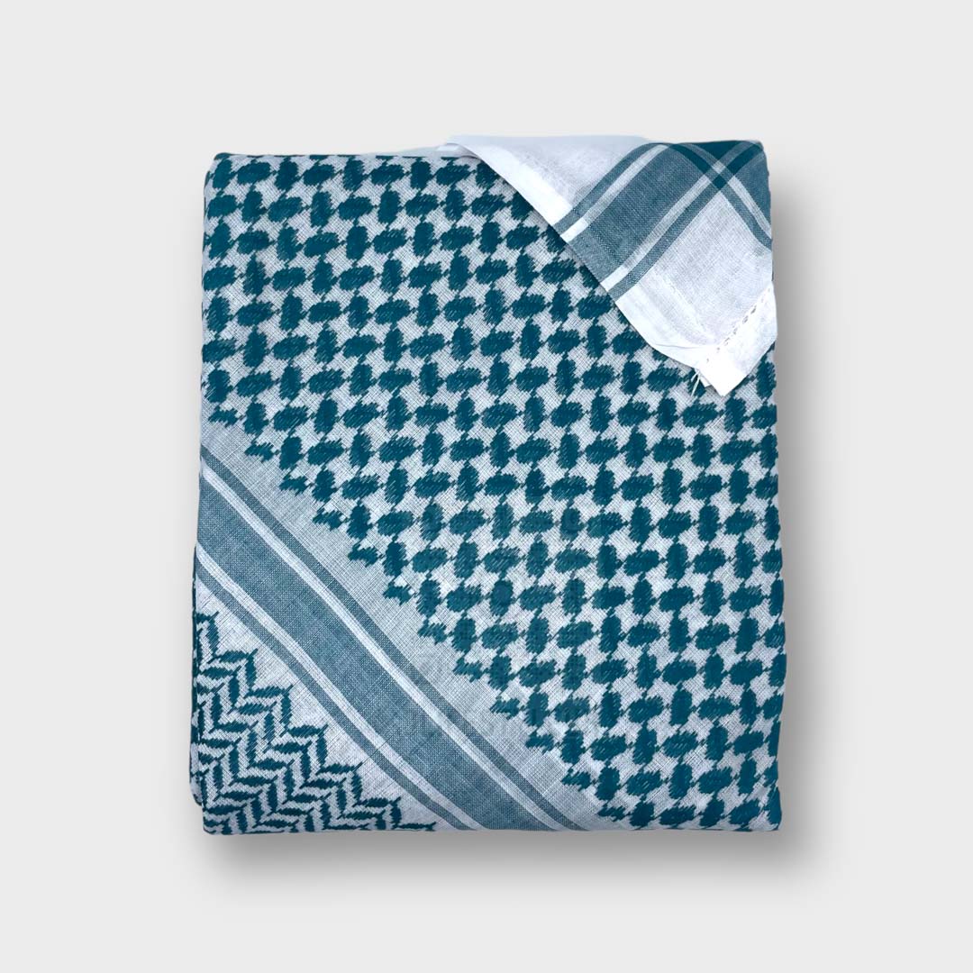 Green|White Shemagh
