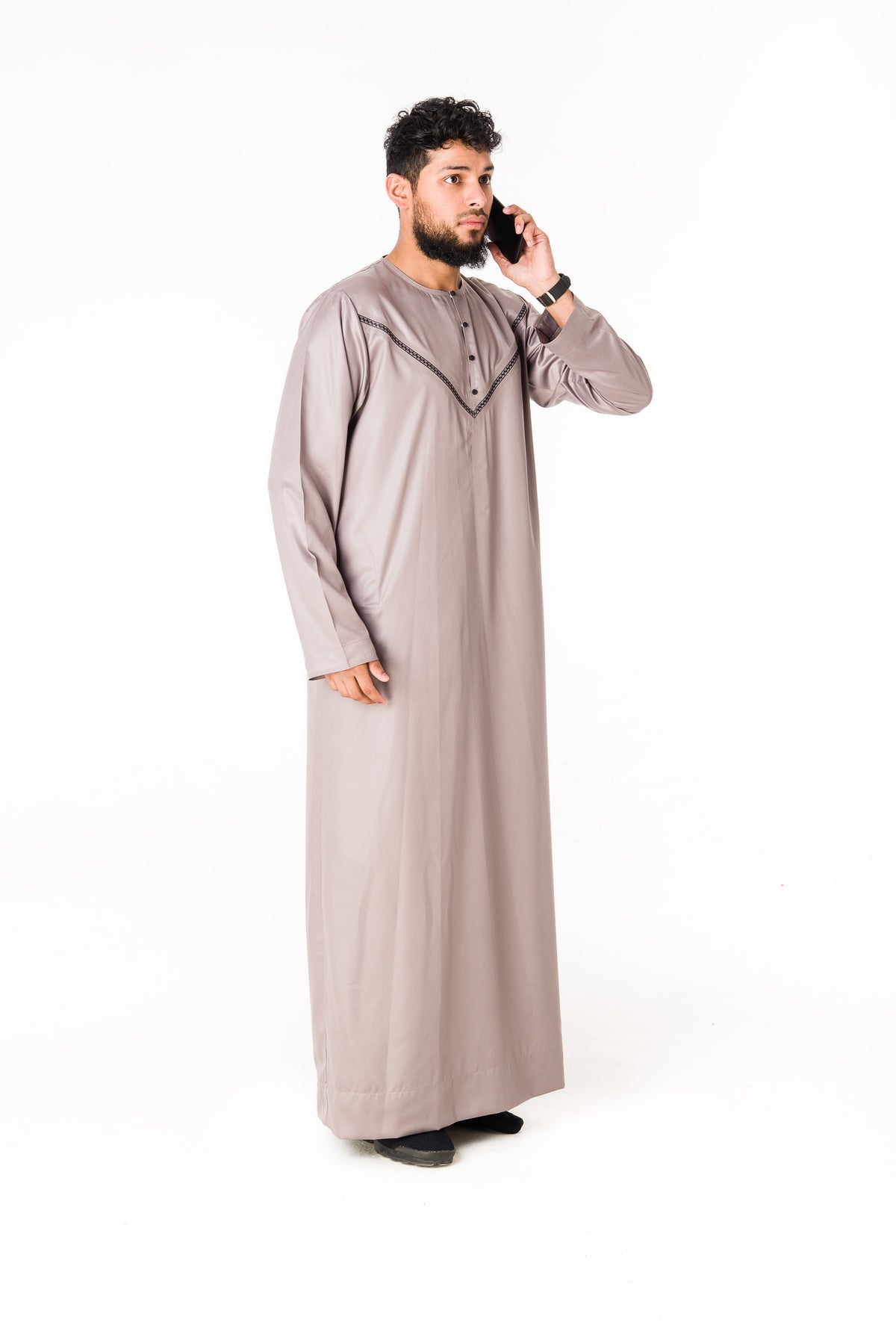 Grey Omani Plus Size