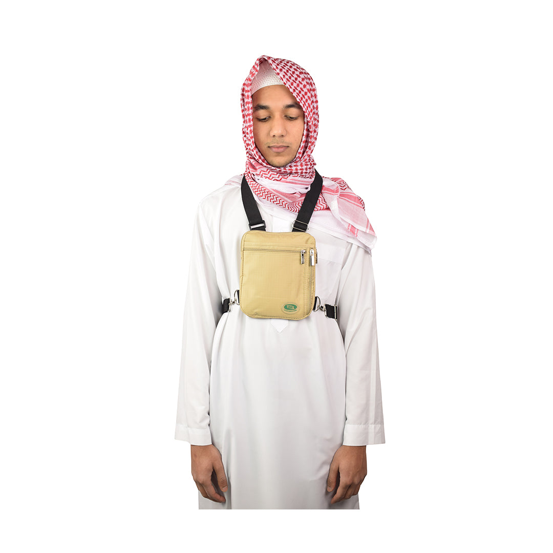 Hajj & Umrah - Secure Side Bag & Neck Bag - jubbas.com