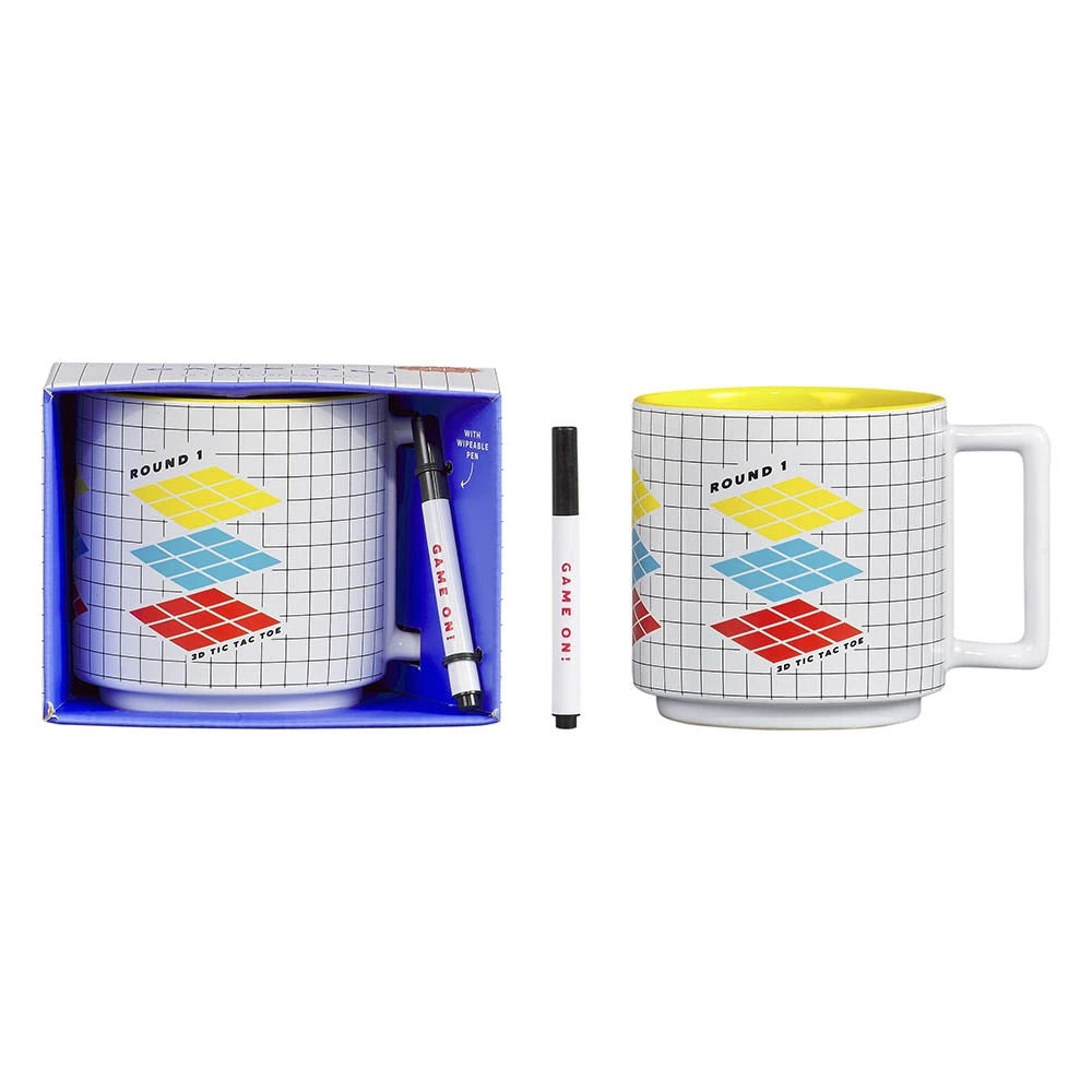 Tic Tac Toe Game Mug &amp; Pen