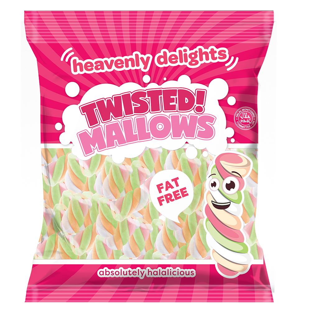 Marshmallows Twisted Mallow Shape - jubbas.com