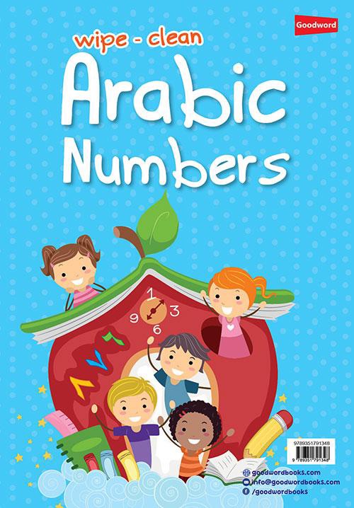 Arabic Numbers Wipe-Clean Activity Book - jubbas.com