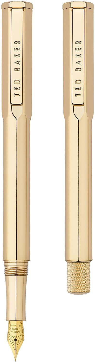 Ted Baker 24k Fountain Pen, Gold