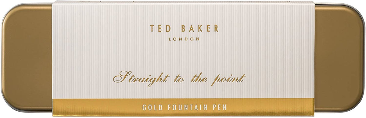 Ted Baker 24k Fountain Pen, Gold