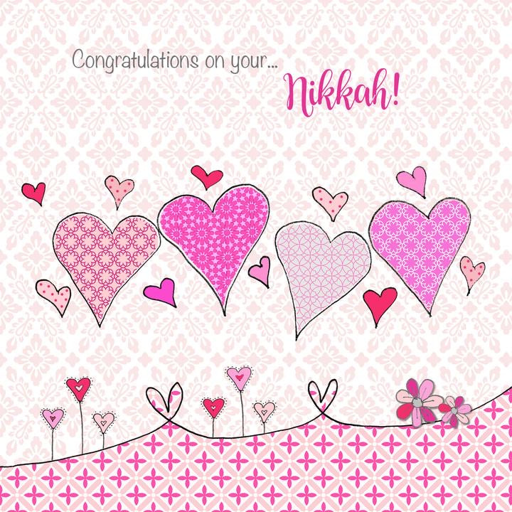 Congratulations Nikkah Card