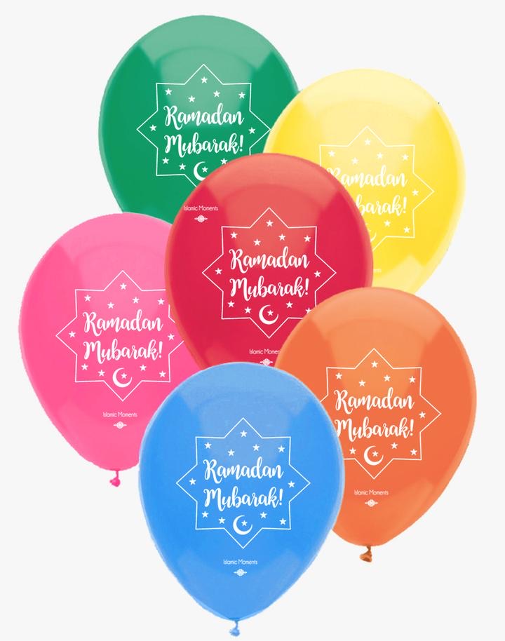 Ramadan Mubarak Balloons - jubbas.com