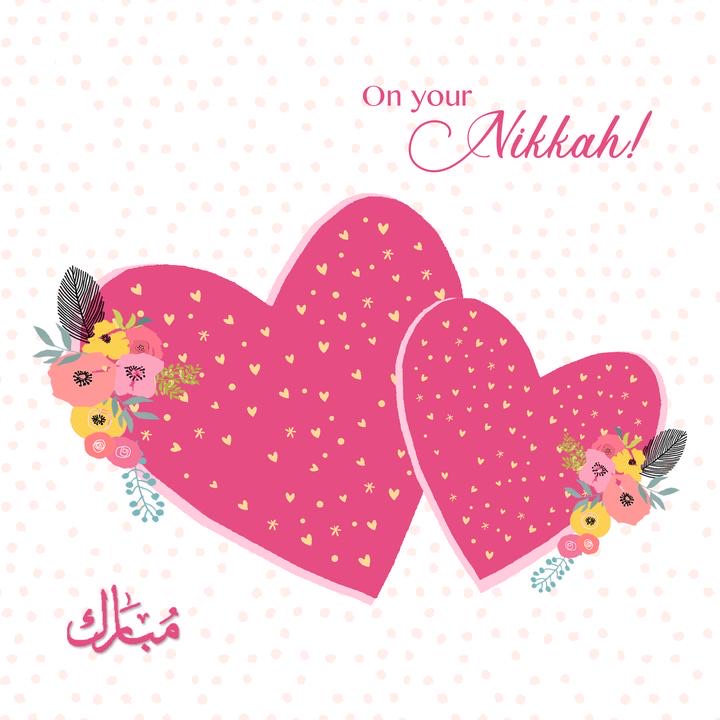 Nikkah Greeting Card