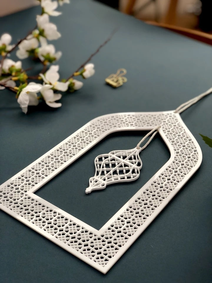 Arabic Arch &amp; Lantern Laser Cut Set