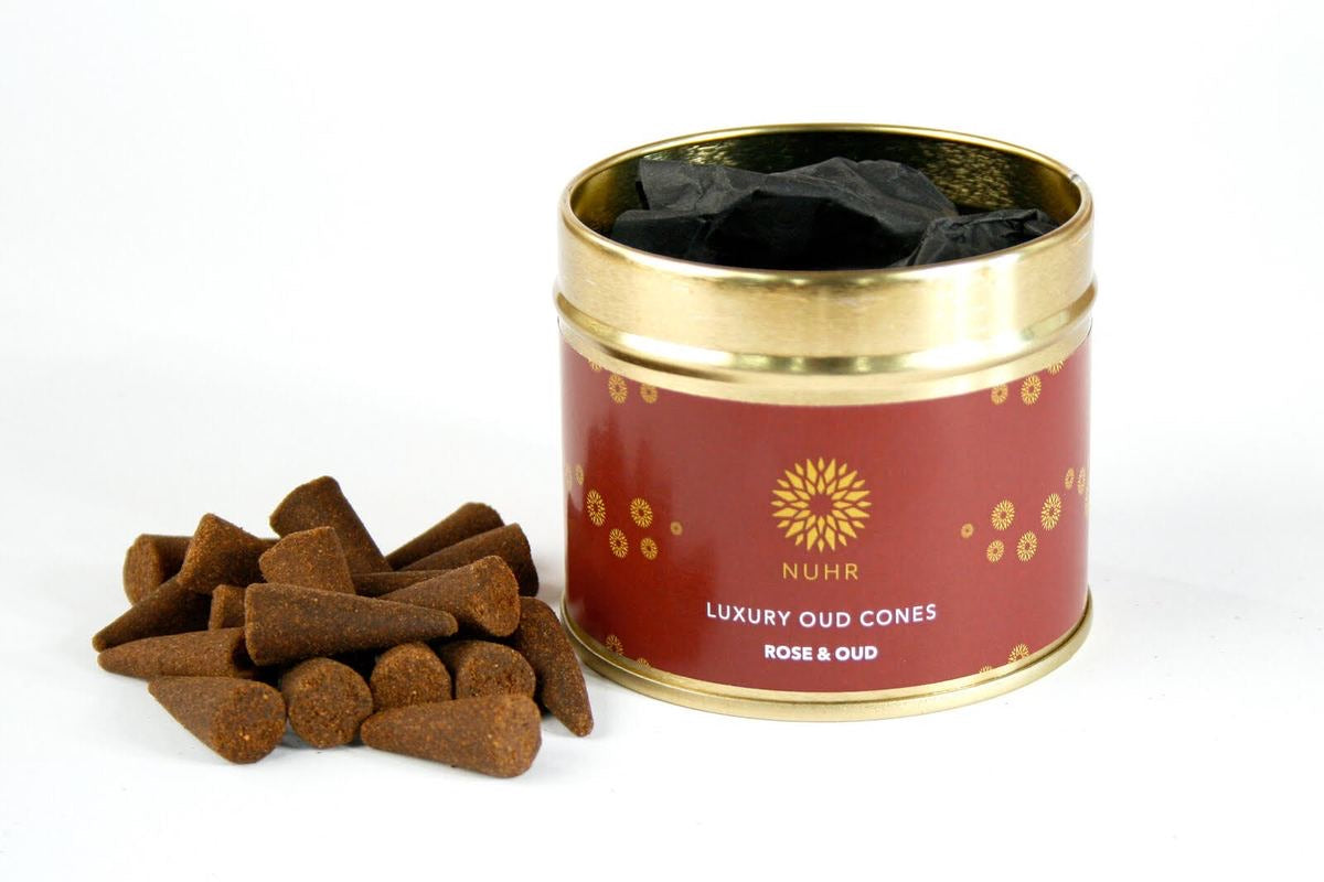 Rose and Oud Incense Cones