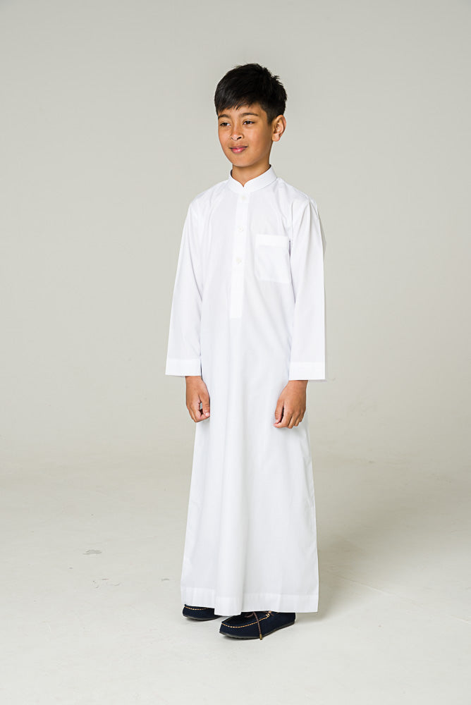 Haramain Style Soft Collar Kids - jubbas.com