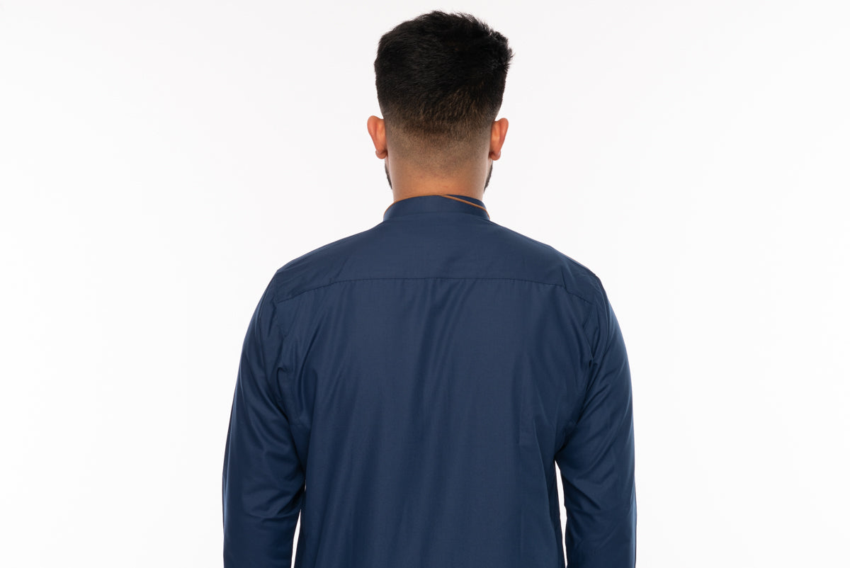 Blue Piping Kids Jubba - jubbas.com