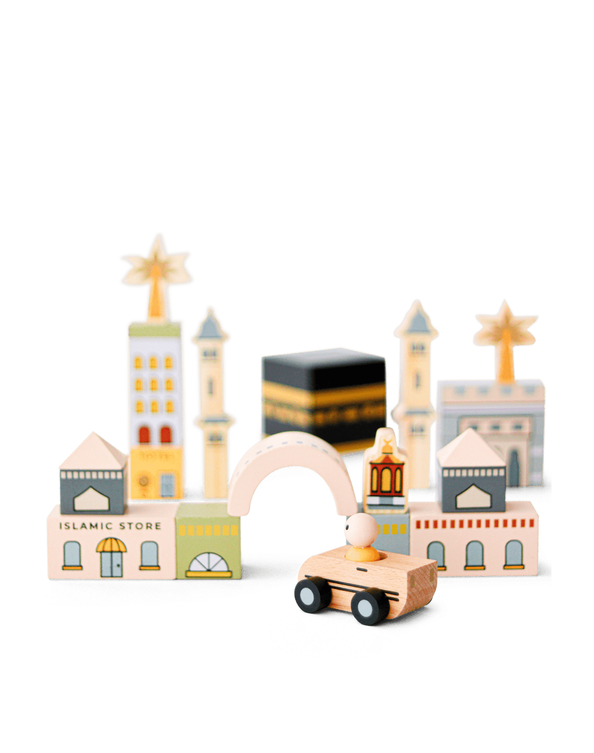 Makkah City Wooden Set