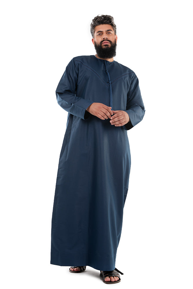 Navy Kids Emirati Thobe