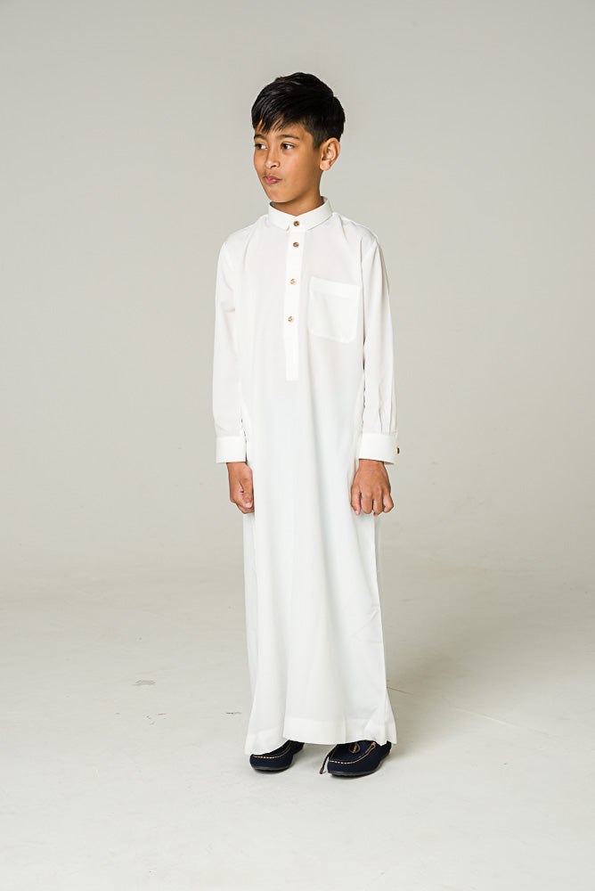 Off White Kids 4 Stud Thobe - jubbas.com
