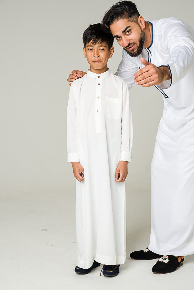 Off White Kids 4 Stud Thobe - jubbas.com