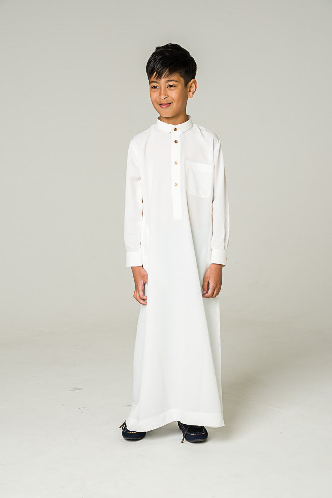 Off White Kids 4 Stud Thobe - jubbas.com