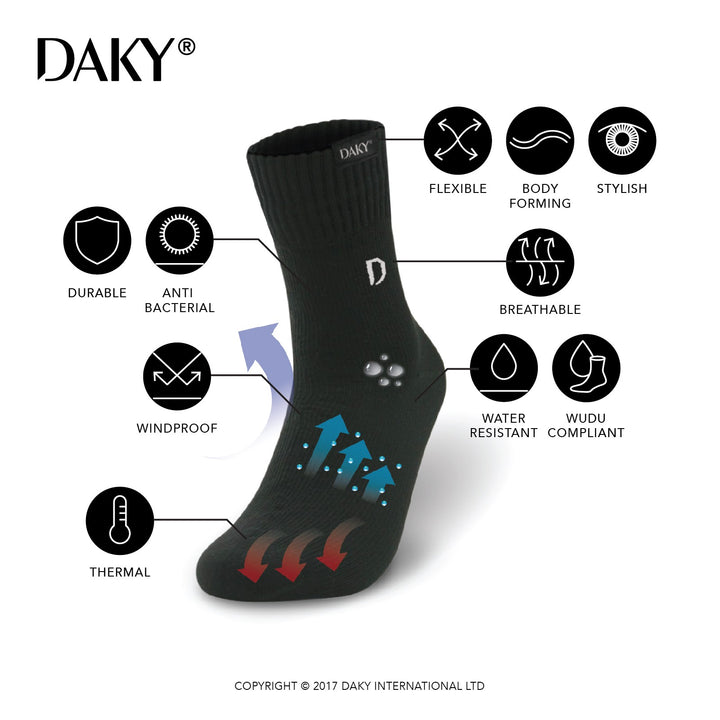 PHANTOM X - WATERPROOF & BREATHABLE SOCKS - jubbas.com