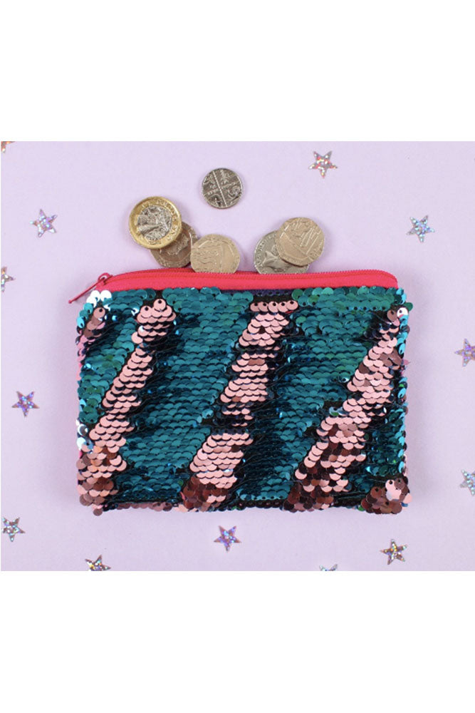REVERSIBLE SEQUIN PURSE - jubbas.com