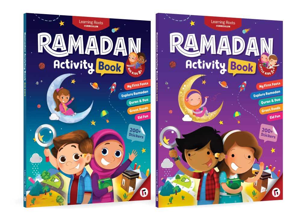 Ramadan Activity Book Set (Big & Little Kids) - jubbas.com